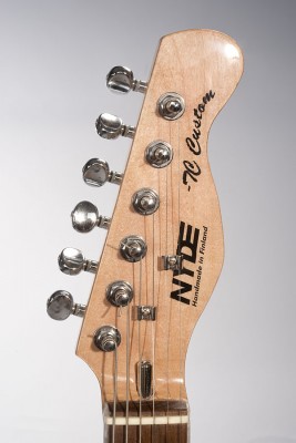 Headstock with logo