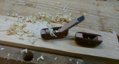 New and old body, with lovely little pine shavings.