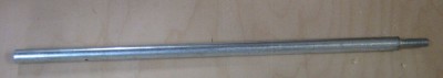 Steel rod for axle