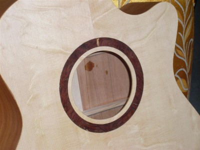 Jarrah burl Rosette