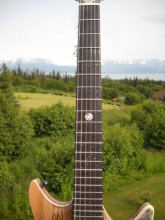Northern constellations on the fret board<br />&quot;arctic Mariner&quot;