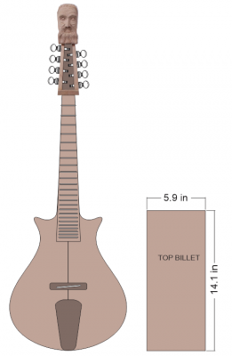 rough sketch, 19 inch scale